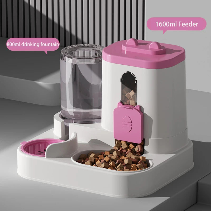 Pet Large-Capacity Feeder Integrated Automatic Water Dispenser For Pets