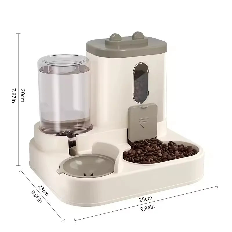 Pet Large-Capacity Feeder Integrated Automatic Water Dispenser For Pets