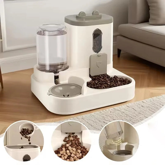 Pet Large-Capacity Feeder Integrated Automatic Water Dispenser For Pets
