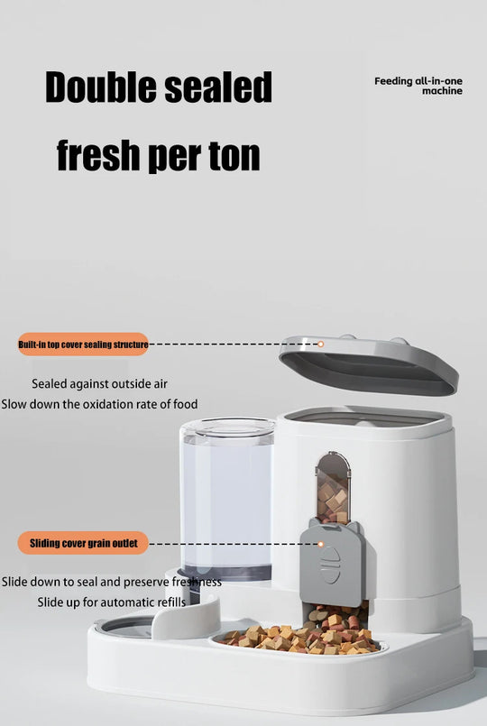 Pet Large-Capacity Feeder Integrated Automatic Water Dispenser For Pets