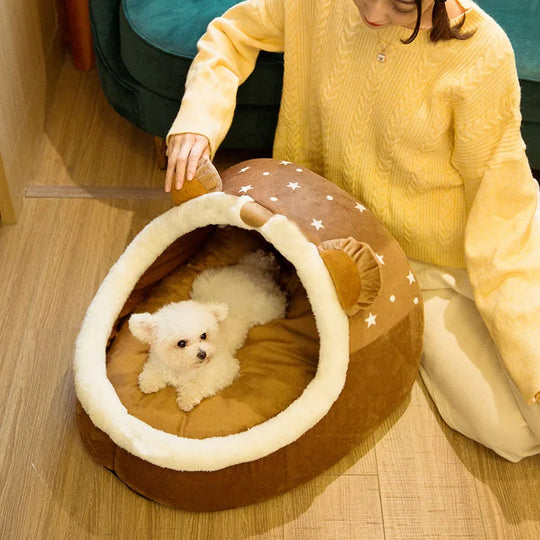 Foldable Pet House, Puppy Kennel Mat for Dogs, Animals, Cats