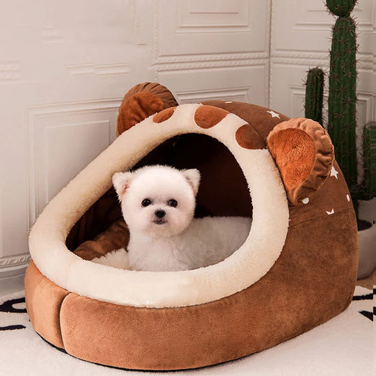 Foldable Pet House, Puppy Kennel Mat for Dogs, Animals, Cats