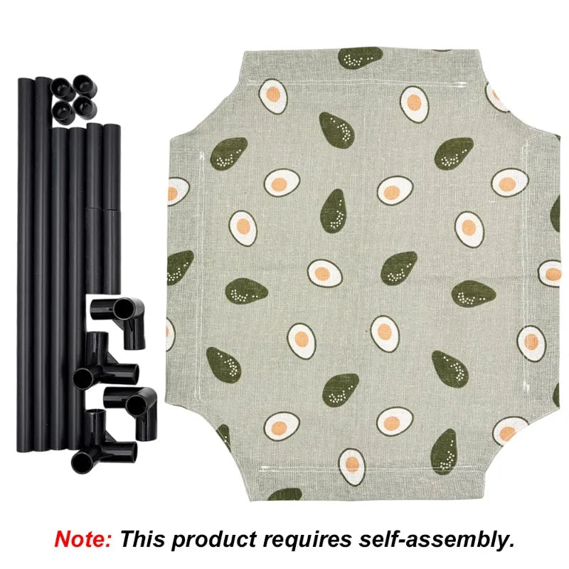 1PC Elevated Pet Bed Raised Small Animal Bed Breathable Washable