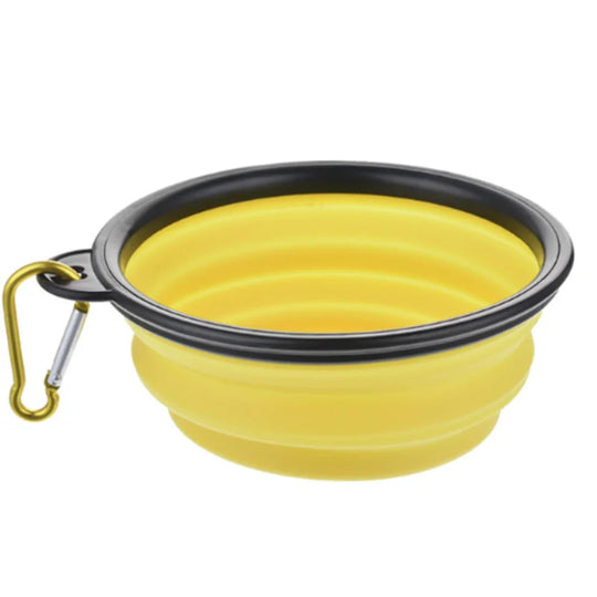 Durable TPR Portable Pet Food Bowl for Cats And Dogs Silicone