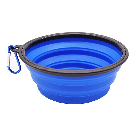 Durable TPR Portable Pet Food Bowl for Cats And Dogs Silicone