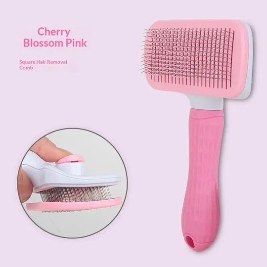 Pet Dog Brush Cat Comb Self Cleaning Pet Hair Remover