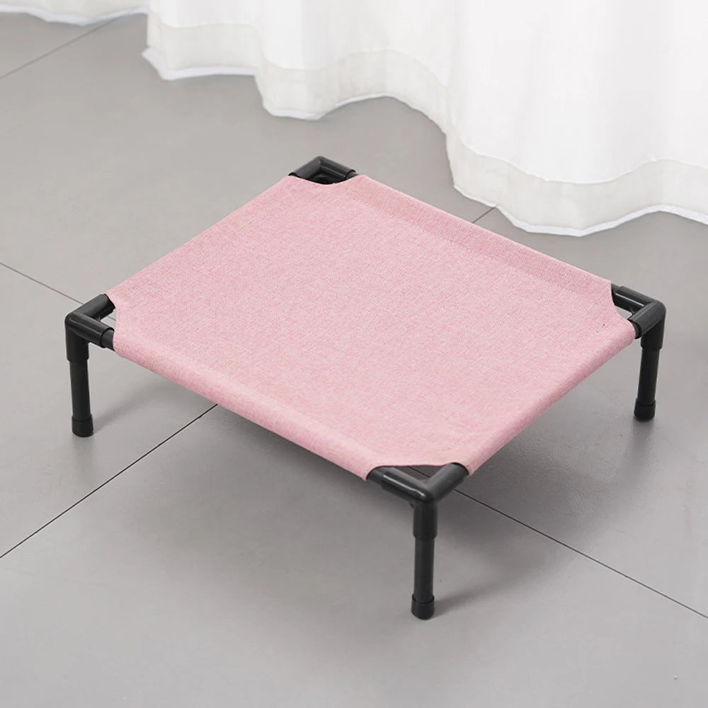 1PC Elevated Pet Bed Raised Small Animal Bed Breathable Washable