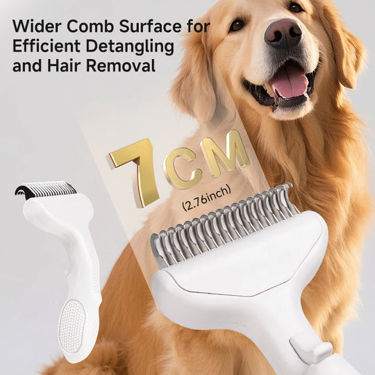 Pet Knot Comb, Cat and Dog Grooming Brush, Long and Short Haired Pet Skin Friendly Hair Removal Tool
