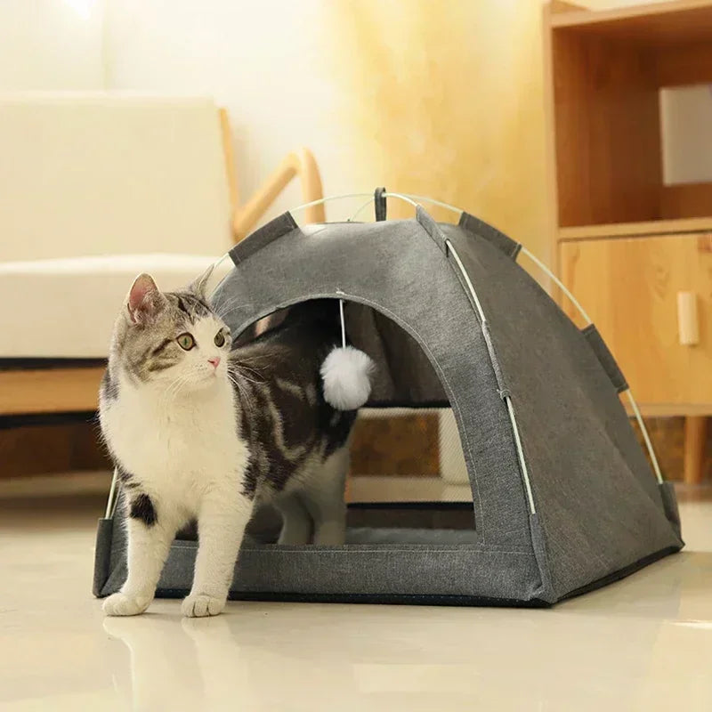 Pet Tent Bed Removable Cat Sofa
