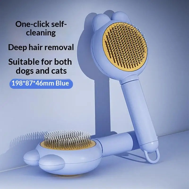 Pet Dog Brush Cat Comb Self Cleaning Pet Hair Remover