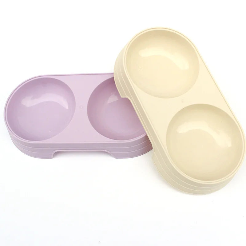 Food Drinking Tray Feeder Cats and Dogs Feeding Pet Supplies Accessories
