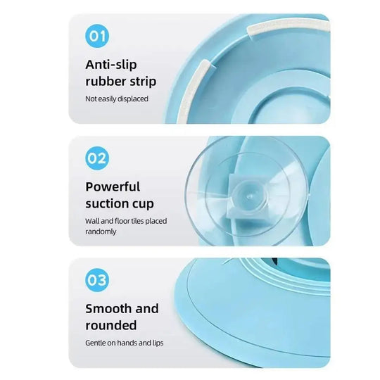 Pets Lick Toys Tray Interactive Dog Toys Slow Feeder Food Dispenser For Puppy Training Enrichment Cat Feeding Crate Pet Supplies