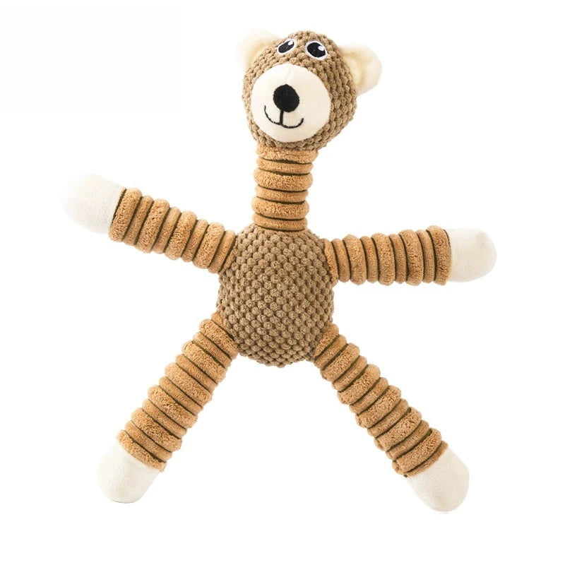 Plush Dog Toy, Cute Stuffed Animal Toy for Small Medium Dogs