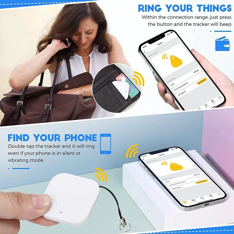 Mini Bluetooth Pet tracker anti loss device tracker GPS Built in Speaker