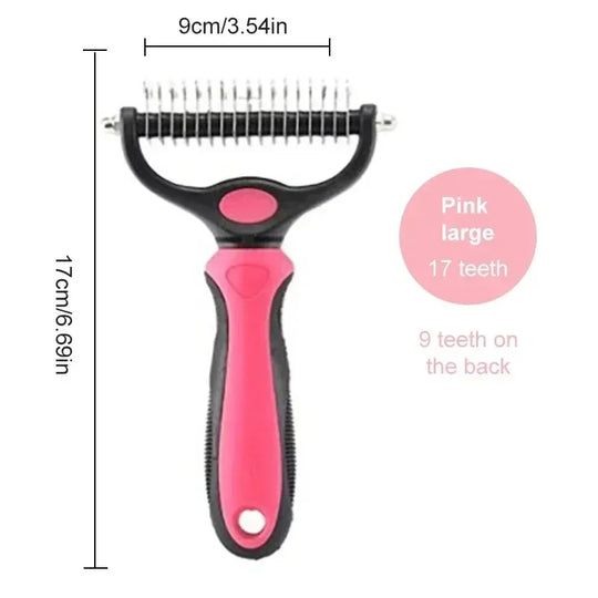 Brush Cat Comb Self Cleaning Hair Remover Grooming Tools