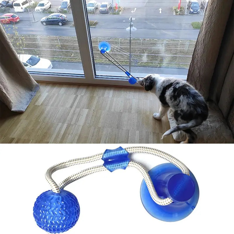 Ball Toys Molar Bite Toy Elastic Ropes Dog Tooth Cleaning Chewing