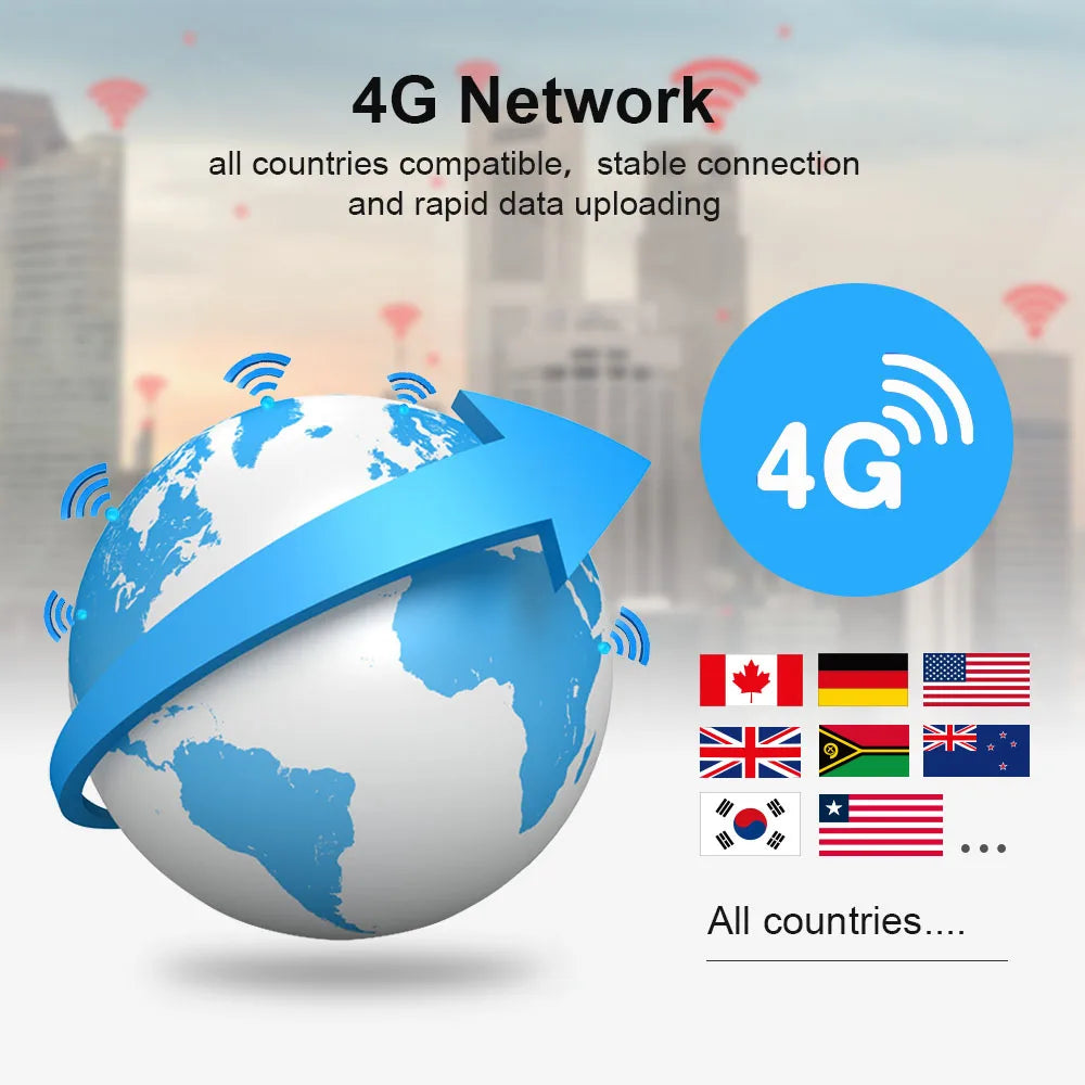4G Pet GPS Tracker Realtime Tracking Dog Cat Animal Finder