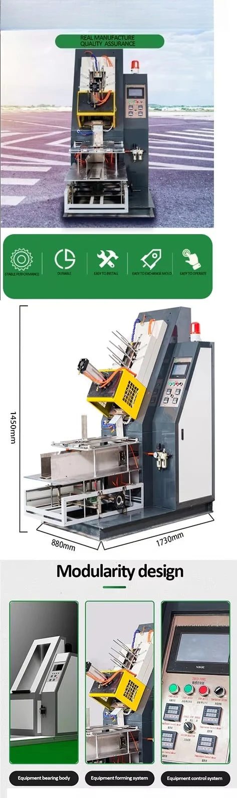 Customized Fully Automatic Paper Food Tray Making Machine Disposable Food Container Forming Equipment