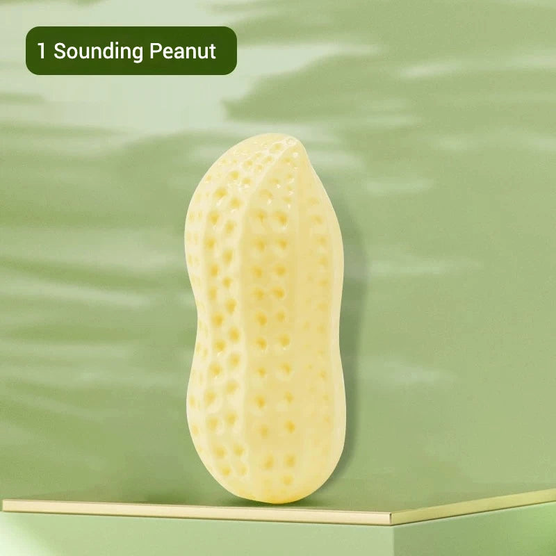 Pet Toys TPR Simulation Peanut Sound Toy