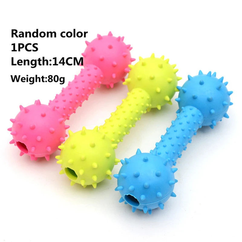 Pet Toys for Small Dogs Rubber Resistance To Bite Dog Toy Teeth Cleaning