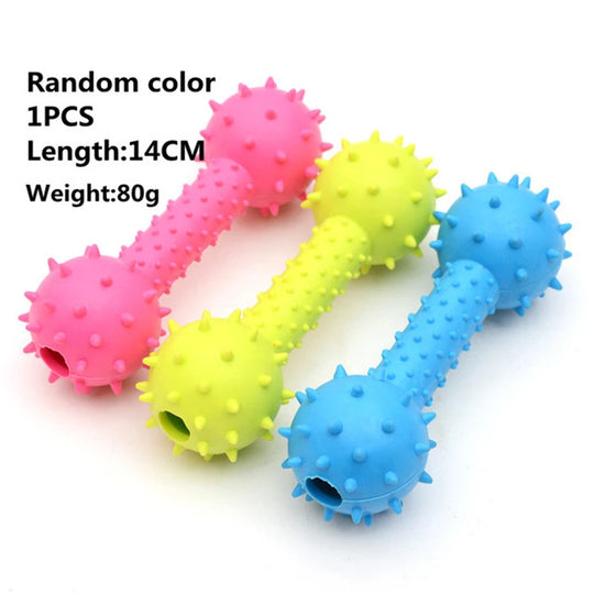 Pet Toys for Small Dogs Rubber Resistance To Bite Dog Toy Teeth Cleaning