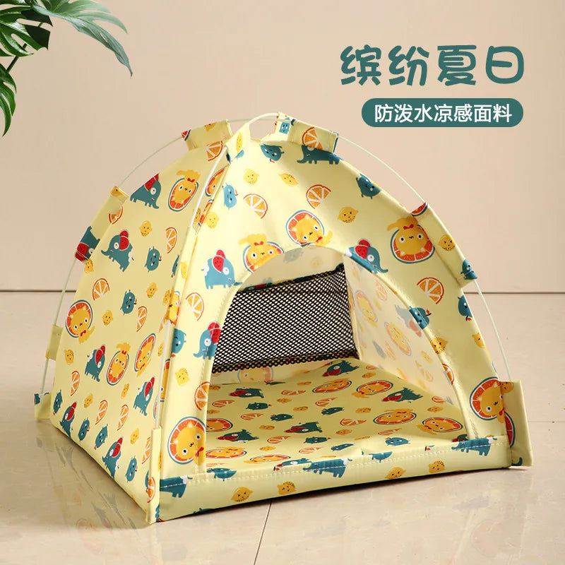 Pet Tent Bed Removable Cat Sofa