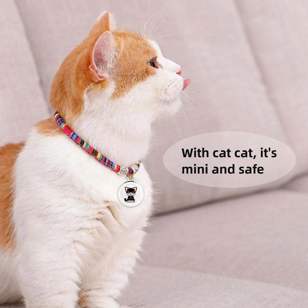 Pet Anti Lost GPS Tracker Bluetooth Compatible Real Time Tracking Smart Wearable Waterproof Locator for Dog Cat Collar Find