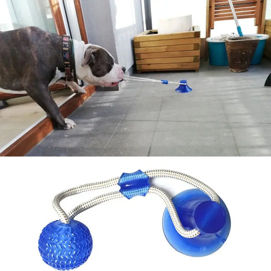 Ball Toys Molar Bite Toy Elastic Ropes Dog Tooth Cleaning Chewing