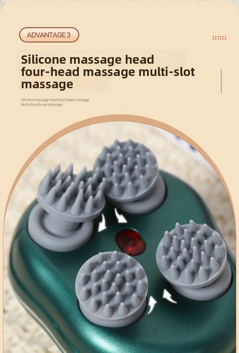 Pet Electric Head Massager Instrument Multi-functional Charging
