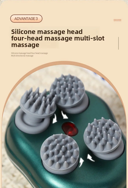 Pet Electric Head Massager Instrument Multi-functional Charging