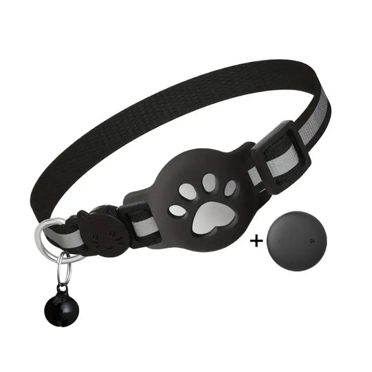 Pet Tracking GPS  Night Reflective Adjustable Collar Phone APP Lightweight Cat Tracker