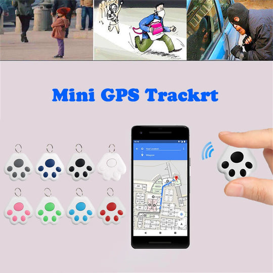 Pet Smart GPS Tracker Mini Anti-Lost Waterproof Bluetooth Locator