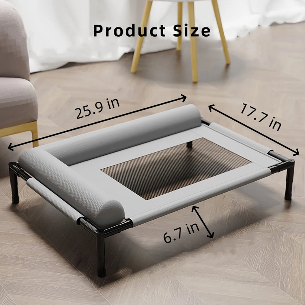 Elevated Pet Bed for Dogs & Cats Durable Breathable
