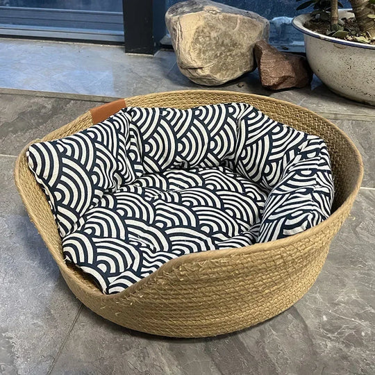 Nest Baskets Waterproof Removable Cushion Sleeping Bag Pet Bed