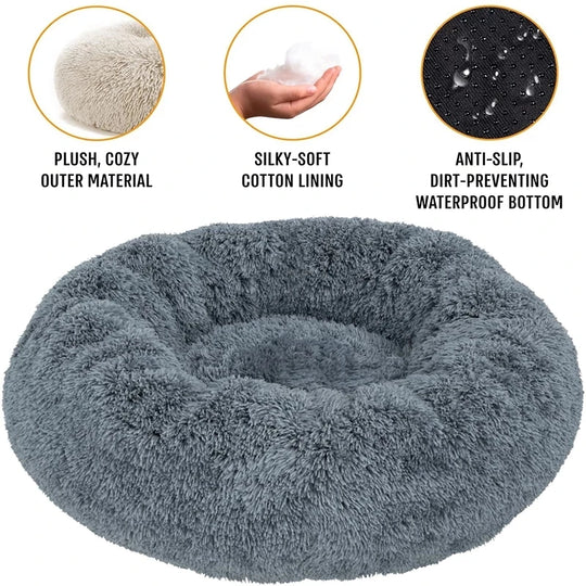 40-90cm 6 Sizes Round Pet Bed for Large Dog Bed
