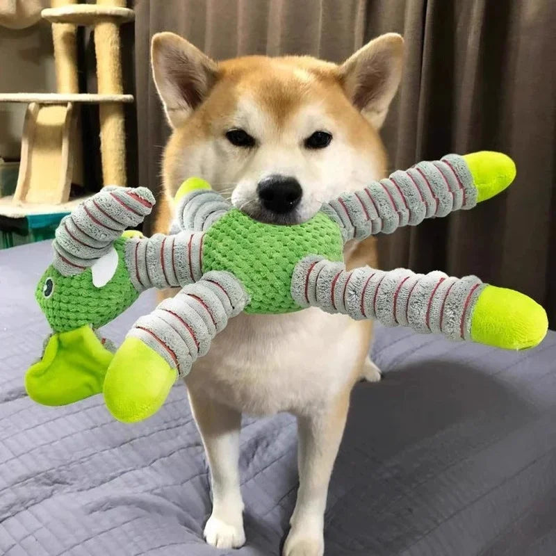 Plush Dog Toy, Cute Stuffed Animal Toy for Small Medium Dogs