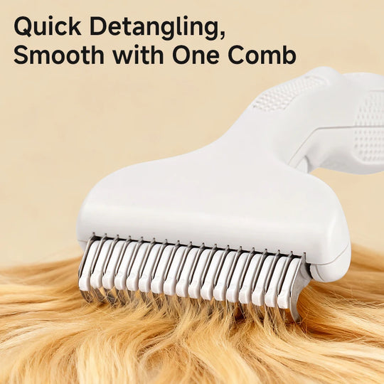 Pet Knot Comb, Cat and Dog Grooming Brush, Long and Short Haired Pet Skin Friendly Hair Removal Tool