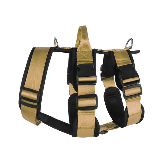 Adjustable Anti-Breakaway Dog Harness for Outdoor Activities – Secure Control for Medium & Large Dogs