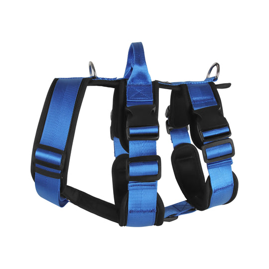 Adjustable Anti-Breakaway Dog Harness for Outdoor Activities – Secure Control for Medium & Large Dogs