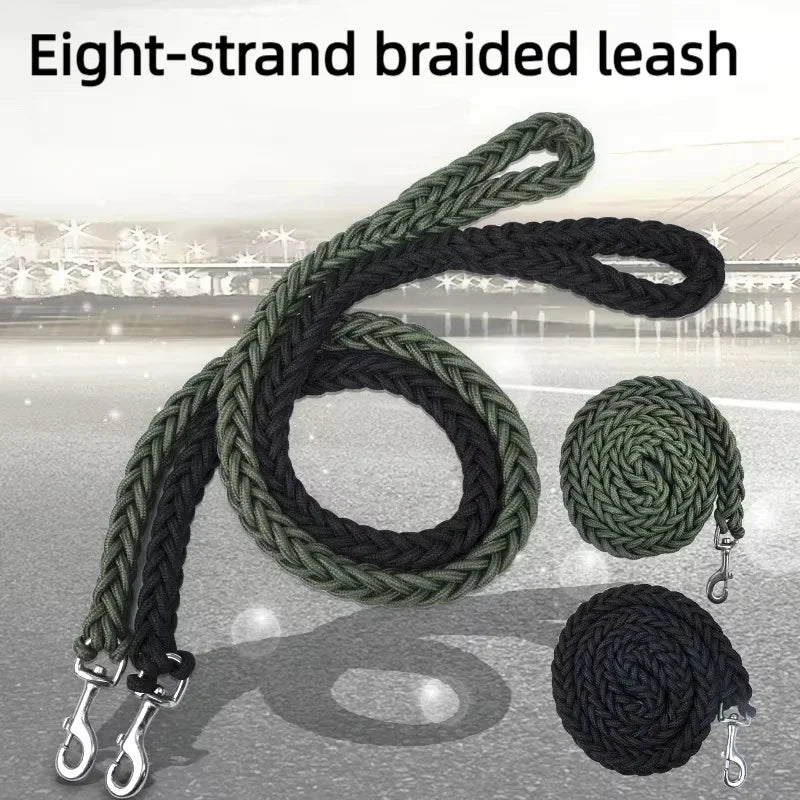 Dog Leash for Efective Training and Comfortable Walking Strong and Durable Braid Suitable for Large Dogs Dog Training Leash
