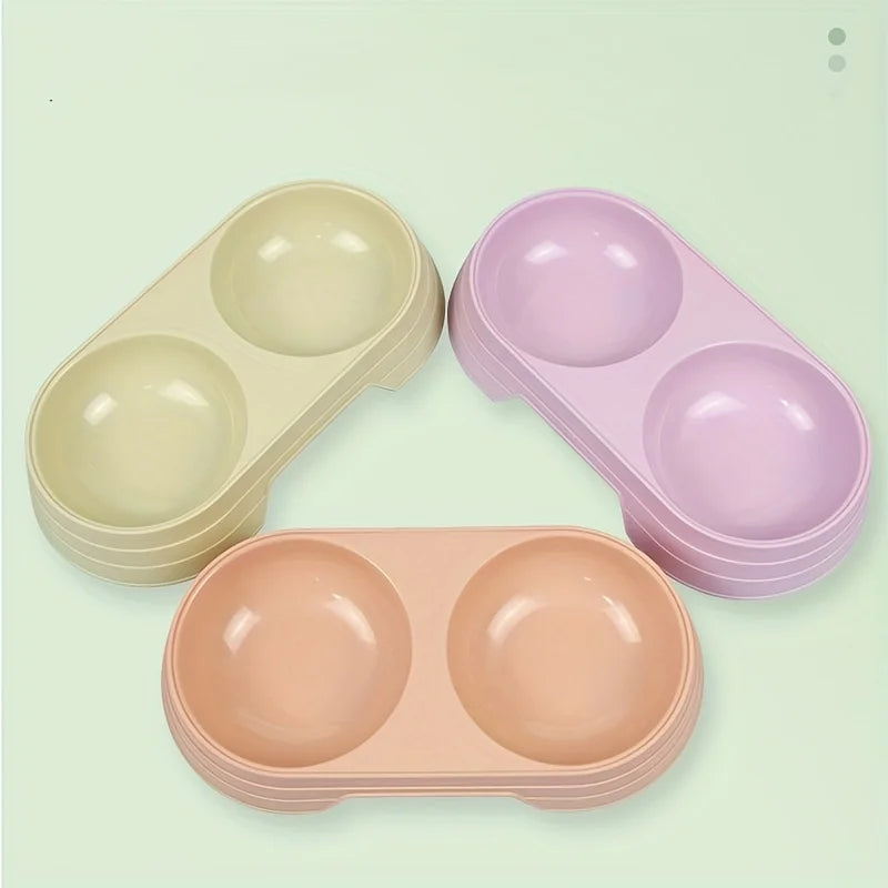 Food Drinking Tray Feeder Cats and Dogs Feeding Pet Supplies Accessories