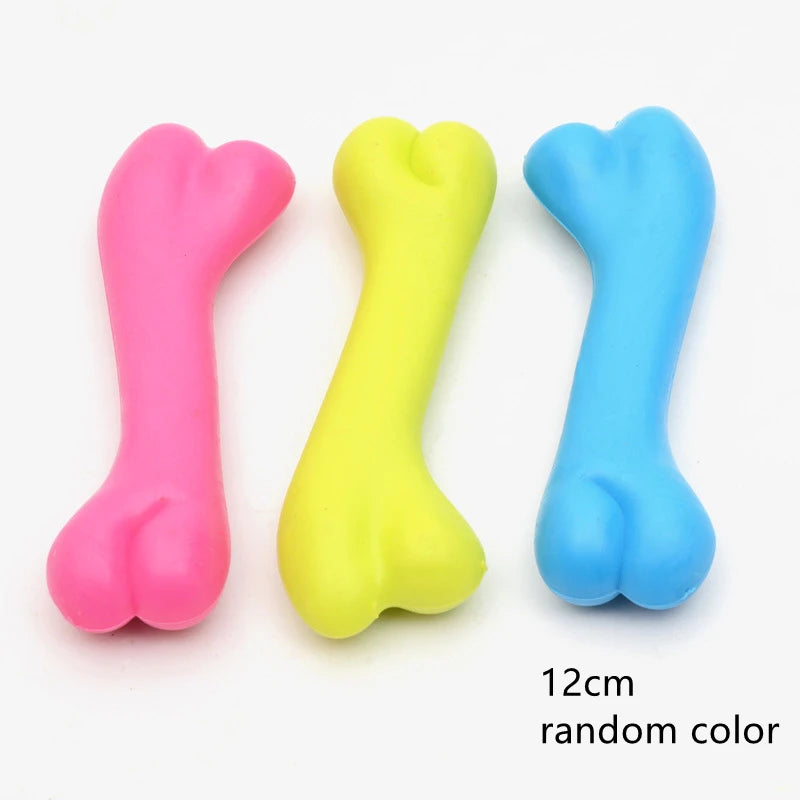 Pet Toys for Small Dogs Rubber Resistance To Bite Dog Toy Teeth Cleaning