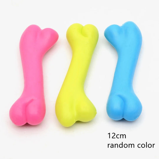 Pet Toys for Small Dogs Rubber Resistance To Bite Dog Toy Teeth Cleaning
