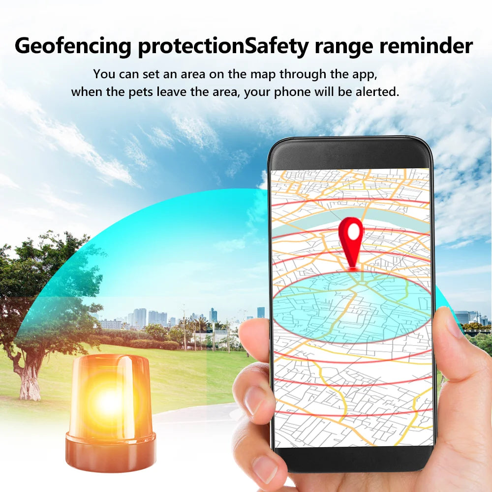 4G Pet GPS Tracker Realtime Tracking Dog Cat Animal Finder