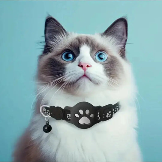 Pet Tracking GPS  Night Reflective Adjustable Collar Phone APP Lightweight Cat Tracker