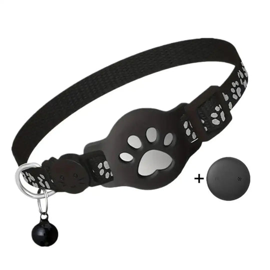 Pet Tracking GPS  Night Reflective Adjustable Collar Phone APP Lightweight Cat Tracker