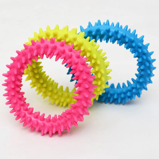Pet Toys for Small Dogs Rubber Resistance To Bite Dog Toy Teeth Cleaning