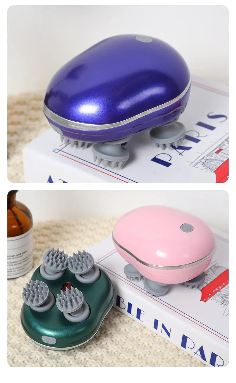 Pet Electric Head Massager Instrument Multi-functional Charging