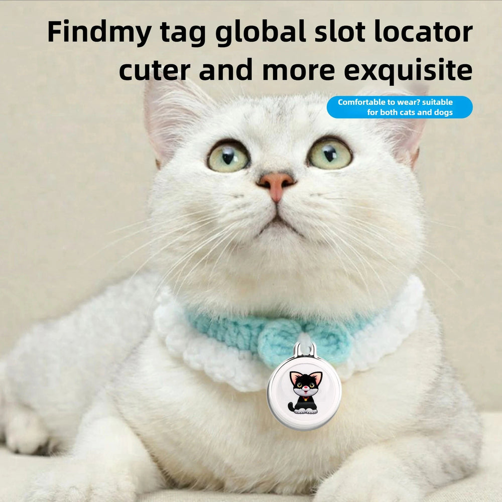 Pet Anti Lost GPS Tracker Bluetooth Compatible Real Time Tracking Smart Wearable Waterproof Locator for Dog Cat Collar Find