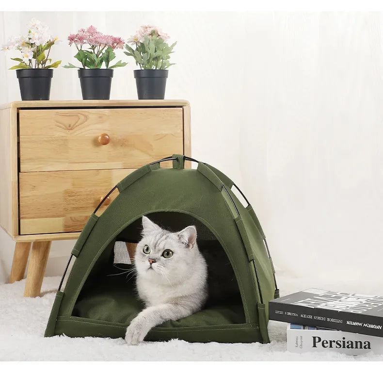 Pet Tent Bed Removable Cat Sofa